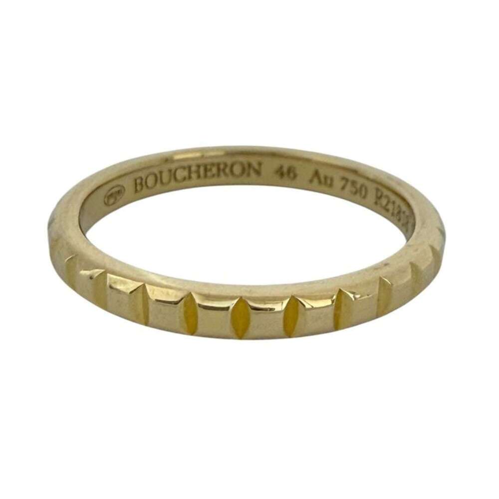Boucheron Women's/Men's Ring, Quatre Clou de Paris, Small, Size 6 (46), Pinky...